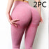 Fitness Yoga Pants Butt Lifting Leggings Push-Up Leggins Sport Gym - ROUTINE FASHION